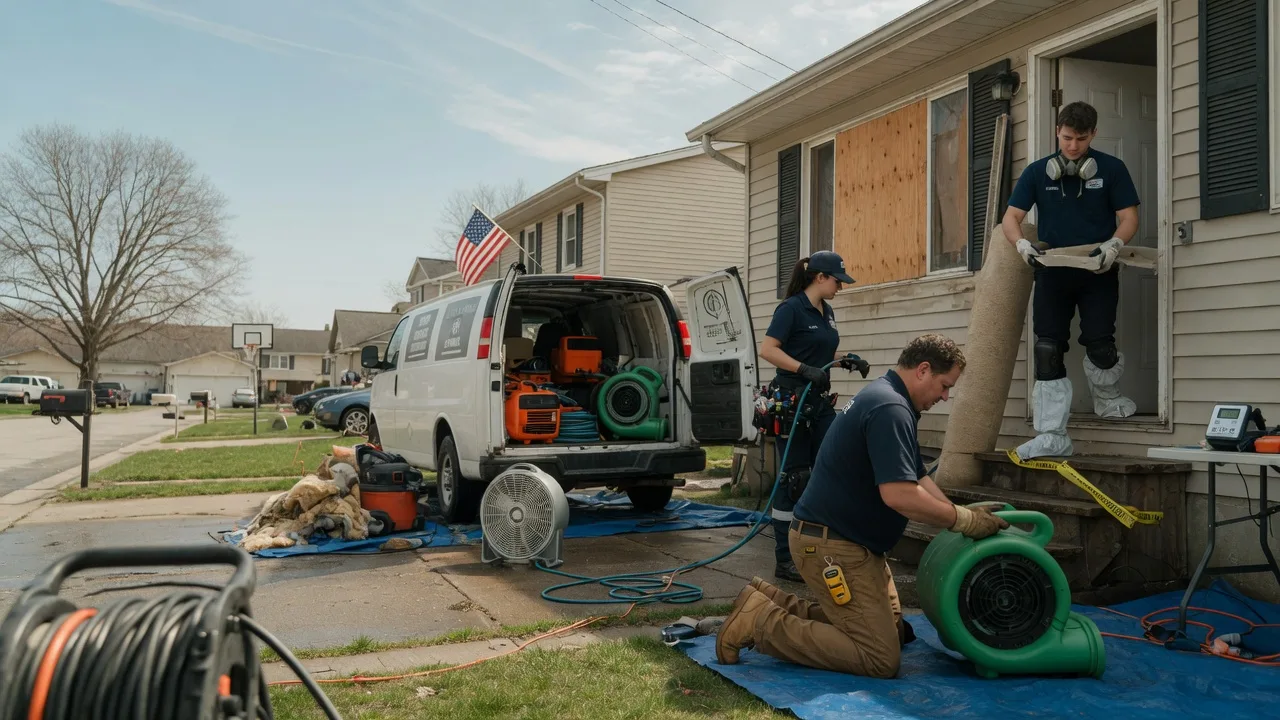 Water Damage Restoration in Jamesport, MO near me
